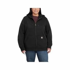 Carhartt Women's Midweight Full- Zip Hoodie - Curvy