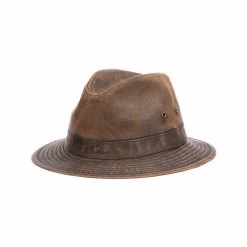 Men's Melaleuca Weathered Safari Hat 9 Men's Melaleuca Weathered Safari Hat -Casual Wear Shop 74852 BARK l