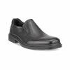ECCO Men's Helsinki 2 Apron Toe Slip- On Shoes -Casual Wear Shop 74856 BLACK l