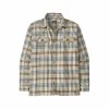 Patagonia Men's Long- Sleeved Cotton In Conversion Lightweight Fjord Flannel Shirt