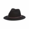 Scala Men's Cobar Wool Safari Hat 2 Scala Men's Cobar Wool Safari Hat -Casual Wear Shop 75041 BLACK l