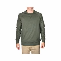 Men's Stretch Jersey Crew Neck Long Sleeve Top 28 Men's Stretch Jersey Crew Neck Long Sleeve Top -Casual Wear Shop 75346 FOREST NIGHT HTHR l