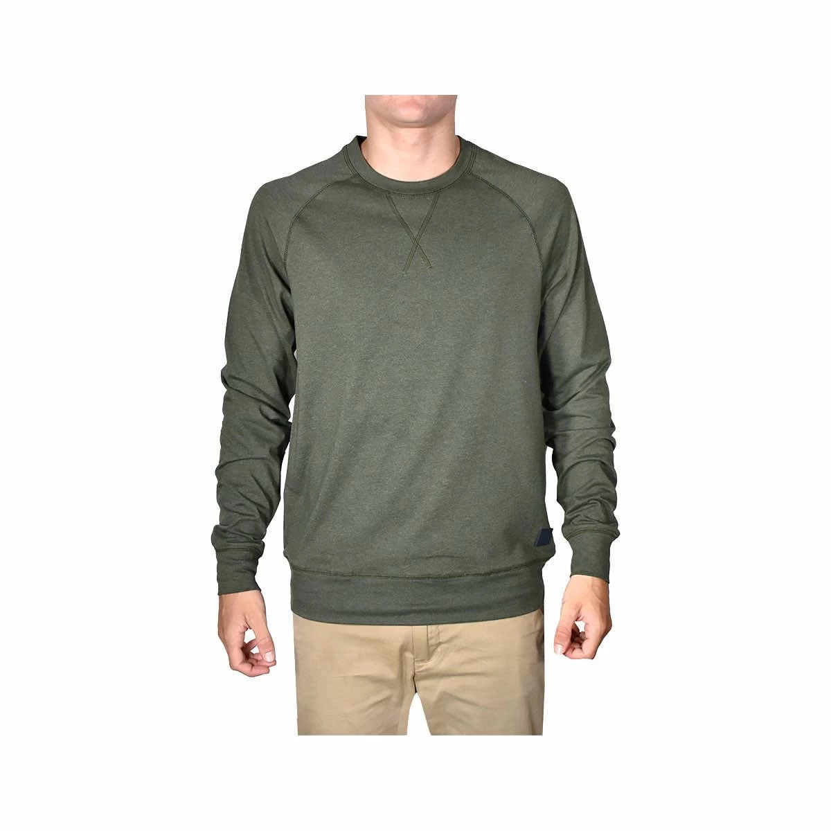 Men's Stretch Jersey Crew Neck Long Sleeve Top 14 Men's Stretch Jersey Crew Neck Long Sleeve Top - Image 12
