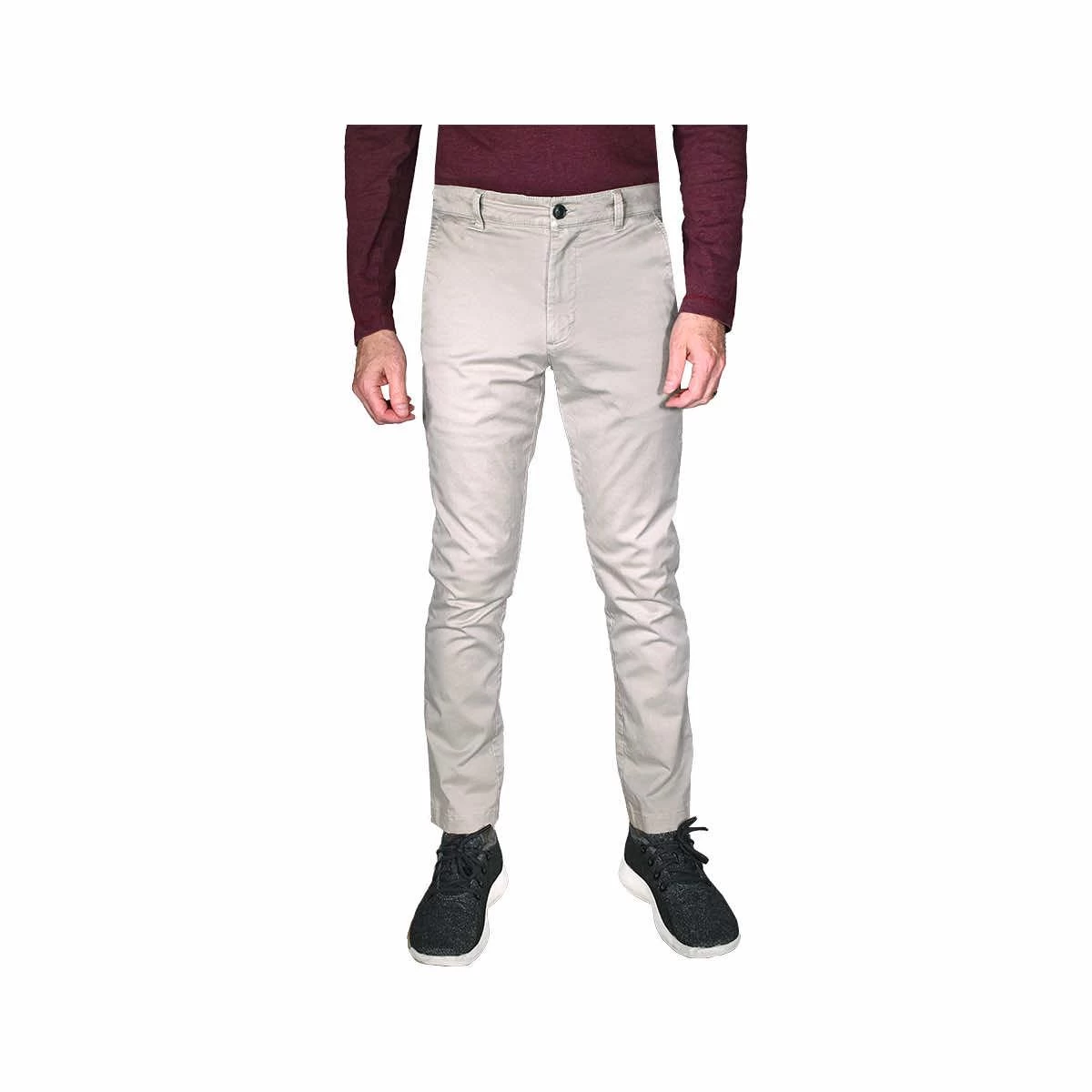 Men's Stretch Comfort Flat Front Pants 4 Men's Stretch Comfort Flat Front Pants - Image 2