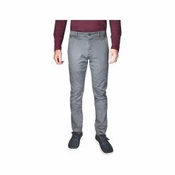 Men's Stretch Comfort Flat Front Pants 10 Men's Stretch Comfort Flat Front Pants -Casual Wear Shop 75351 SMOKEY GREY l
