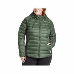 L.L.Bean Women's Boundless Down Hybrid Jacket - Curvy -Casual Wear Shop 75373 THYME l