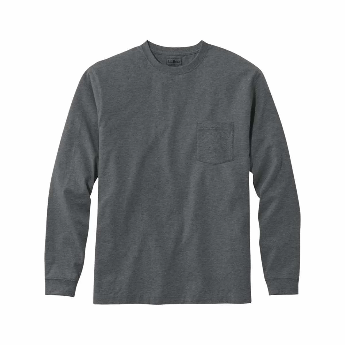 L.L.Bean Men's Carefree Unshrinkable Long Sleeve Pocket T- Shirt 3 L.L.Bean Men's Carefree Unshrinkable Long Sleeve Pocket T- Shirt