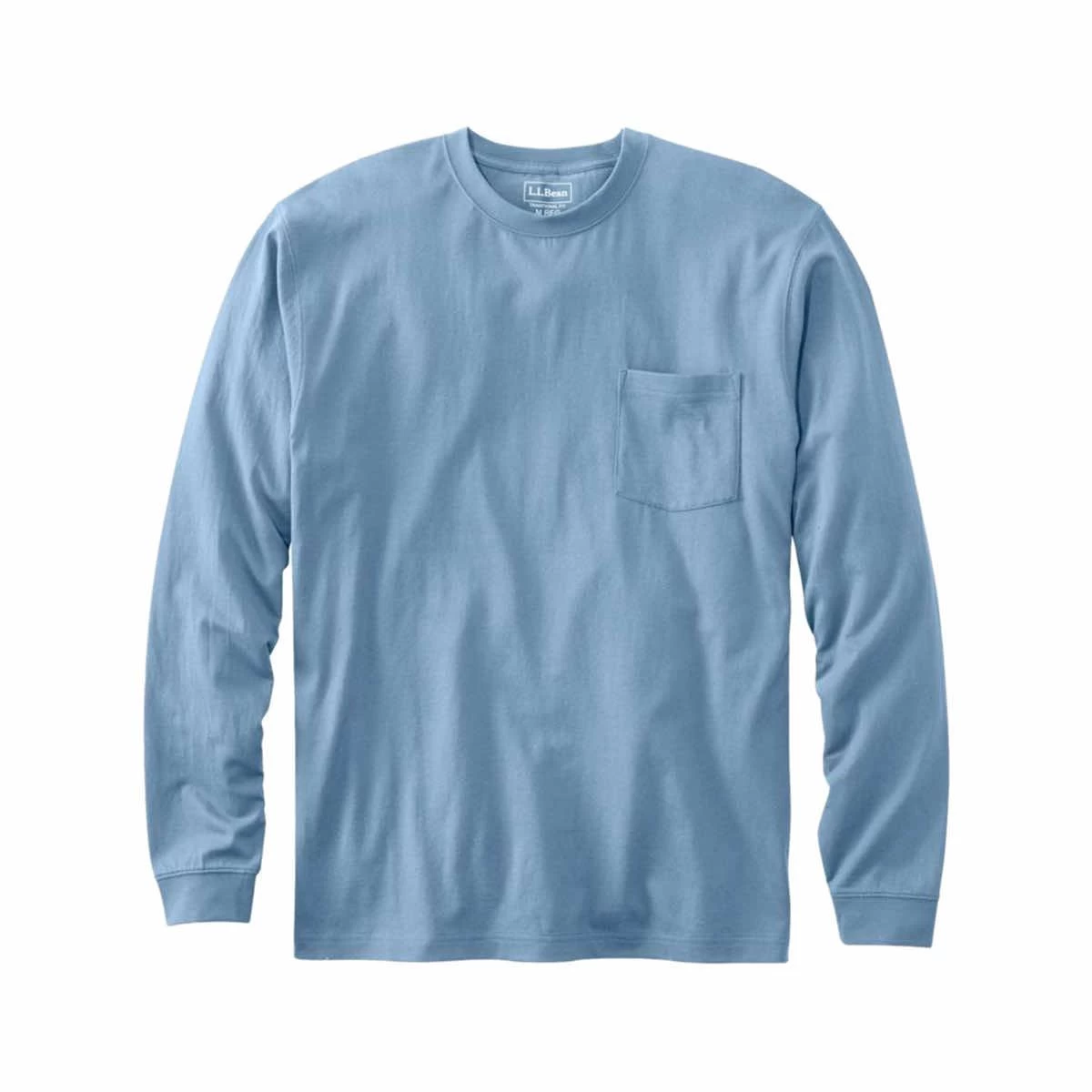 L.L.Bean Men's Carefree Unshrinkable Long Sleeve Pocket T- Shirt 5 L.L.Bean Men's Carefree Unshrinkable Long Sleeve Pocket T- Shirt - Image 3