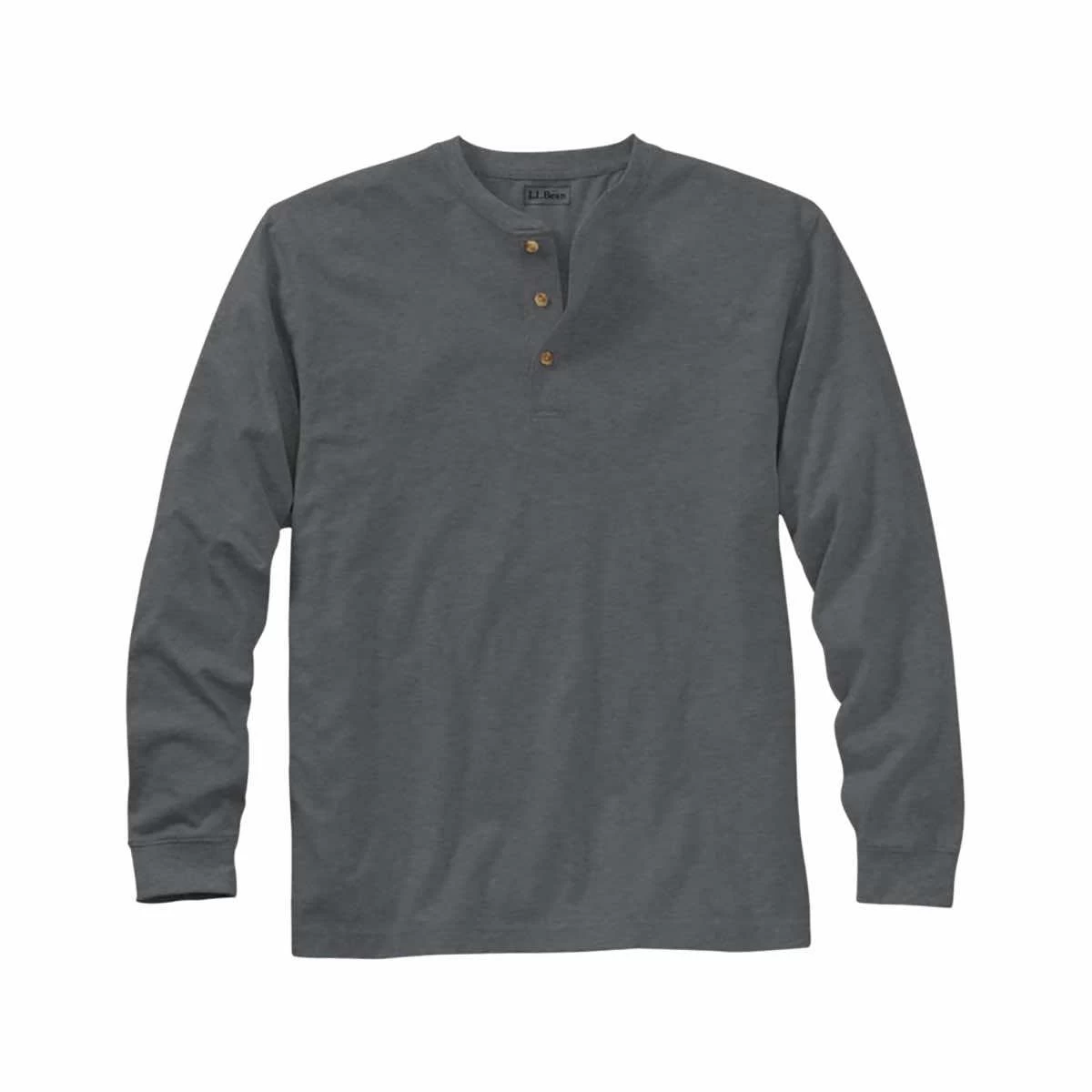 L.L.Bean Men's Carefree Unshrinkable Long Sleeve Henley Shirt 5 L.L.Bean Men's Carefree Unshrinkable Long Sleeve Henley Shirt - Image 3