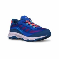 Merrell Youth Moab Speed Low Waterproof Shoes -Casual Wear Shop 75707 BLUE BERRY l