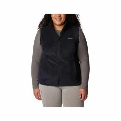 Columbia Women's Benton Springs Fleece Vest - Curvy 13 Columbia Women's Benton Springs Fleece Vest - Curvy -Casual Wear Shop 75804 010 BLACK l