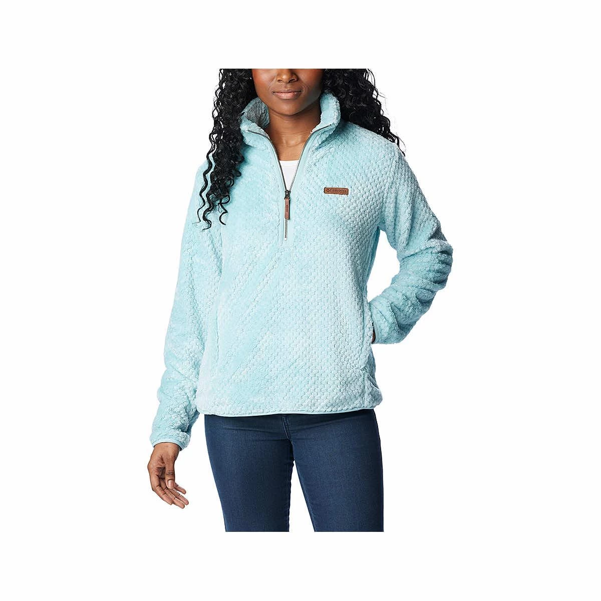 Columbia Women's Fire Side Ii Sherpa Fleece Quarter Zip Pullover 12 Columbia Women's Fire Side Ii Sherpa Fleece Quarter Zip Pullover - Image 10