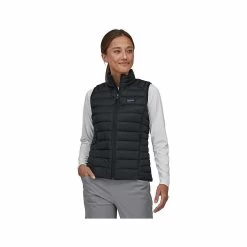 Patagonia Women's Down Sweater Vest 7 Patagonia Women's Down Sweater Vest -Casual Wear Shop 75866 BLACK BLK l