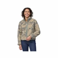 Patagonia Women's Lunar Dusk Fleece Jacket -Casual Wear Shop 75877 WINTERBARK WISL l