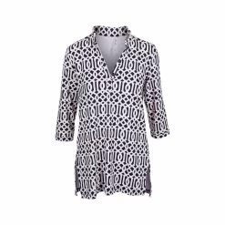 Women's V- Neck Travel Tunic Top 7 Women's V- Neck Travel Tunic Top -Casual Wear Shop 75918 GWB l