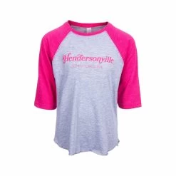 Kids ' Hendersonville Curly Lettering Baseball T- Shirt