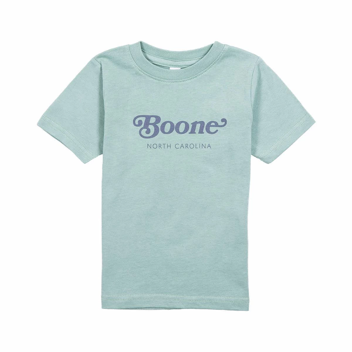 Toddler Boone Curly Lettering Short Sleeve T- Shirt 4 Toddler Boone Curly Lettering Short Sleeve T- Shirt - Image 2