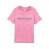 Toddler Hendersonville Curly Lettering Short Sleeve T- Shirt