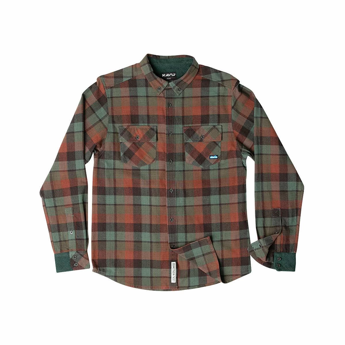 KAVU Men's Buffaroni Long Sleeve Shirt 9 KAVU Men's Buffaroni Long Sleeve Shirt - Image 7