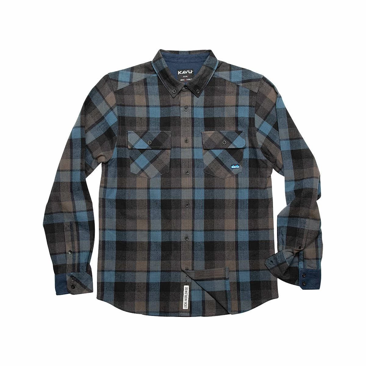 KAVU Men's Buffaroni Long Sleeve Shirt 6 KAVU Men's Buffaroni Long Sleeve Shirt - Image 4