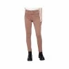 Women's Stretchy Twill Pants With Tulip Hem