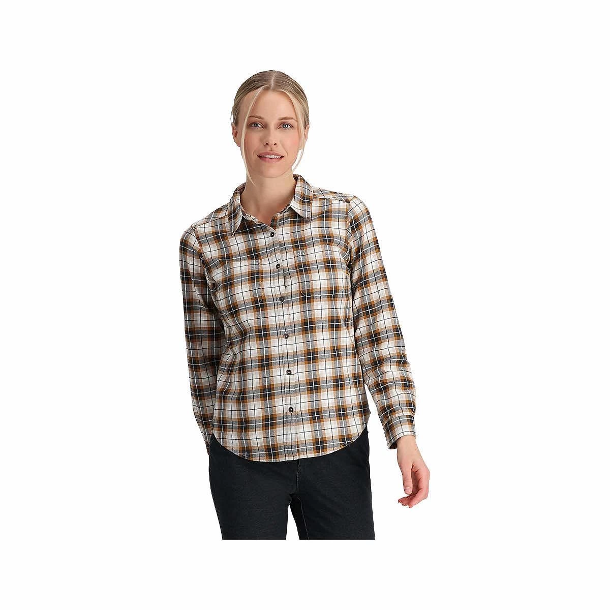Royal Robbins Women's Lieback Long Sleeve Flannel Shirt 6 Royal Robbins Women's Lieback Long Sleeve Flannel Shirt - Image 4