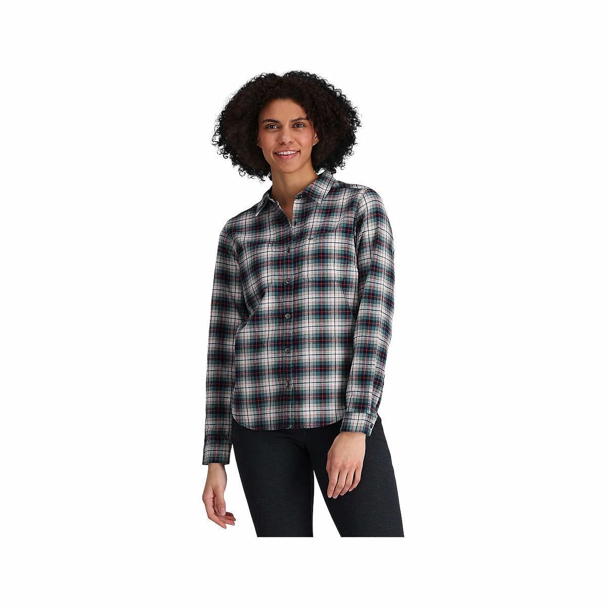 Royal Robbins Women's Lieback Long Sleeve Flannel Shirt 10 Royal Robbins Women's Lieback Long Sleeve Flannel Shirt - Image 8