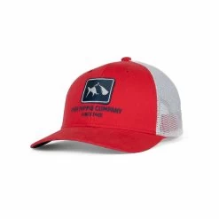 Fish Hippie Trucker Hat 13 Fish Hippie Trucker Hat -Casual Wear Shop 76598 RED l