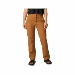Columbia Women's Holly Hideaway Cotton Pants -Casual Wear Shop 76735 224 CAMELBROWN l