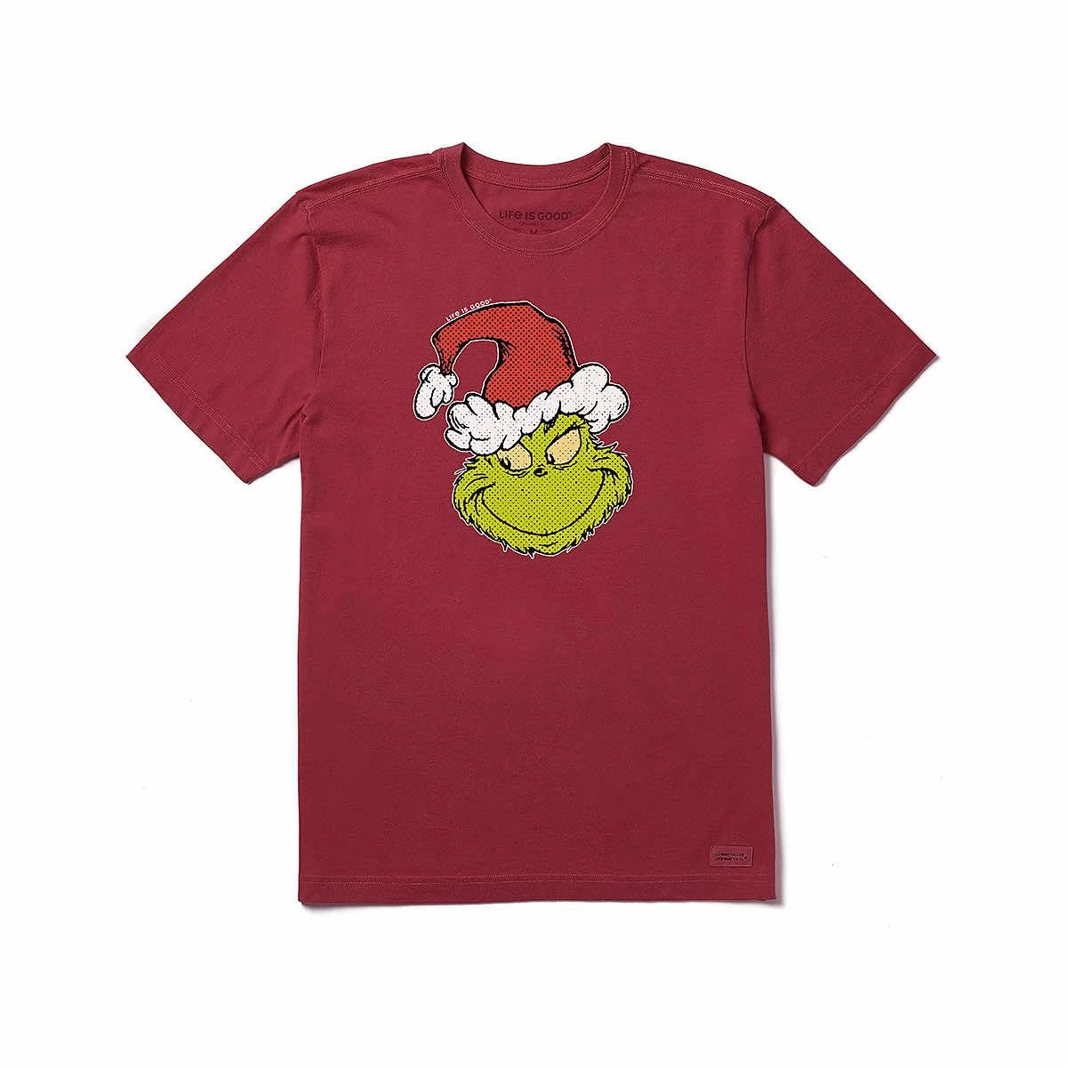 Men's Pop Art Grinch Short Sleeve Crusher T- Shirt 4 Men's Pop Art Grinch Short Sleeve Crusher T- Shirt - Image 2