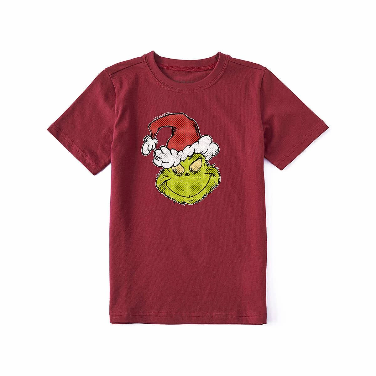 Kids ' Pop Art Grinch Short Sleeve Crusher T- Shirt 4 Kids ' Pop Art Grinch Short Sleeve Crusher T- Shirt - Image 2