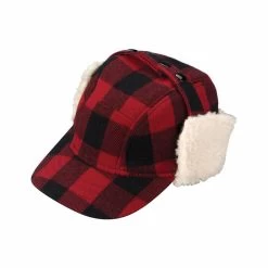 Red Buffalo Plaid Outdoor Cap