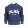 Kids ' Knoxville Burn Wash Crew Sweatshirt 1 Kids ' Knoxville Burn Wash Crew Sweatshirt -Casual Wear Shop 76840 DENIM l