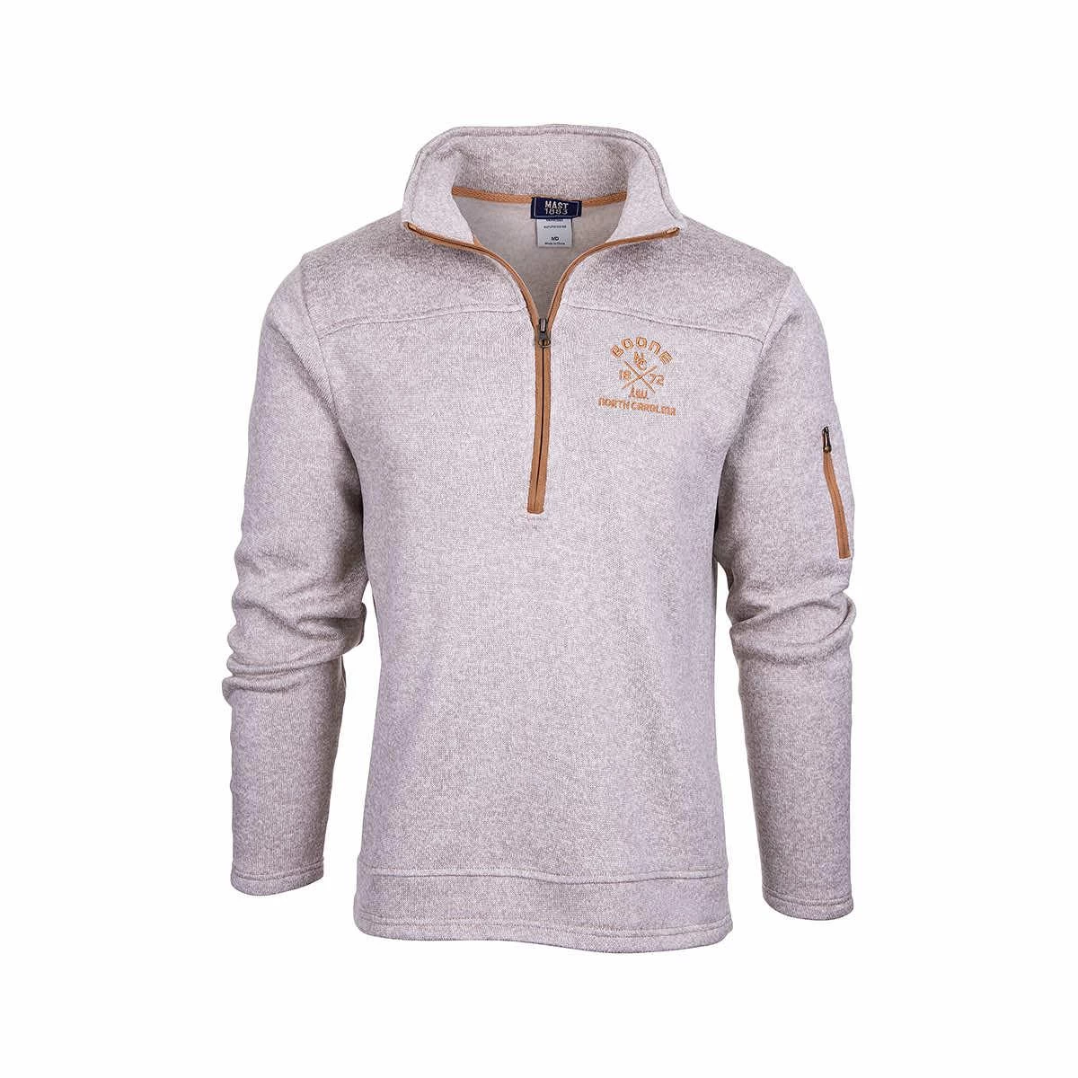 Men's Boone Jace Half Zip Long Sleeve Pullover 4 Men's Boone Jace Half Zip Long Sleeve Pullover - Image 2