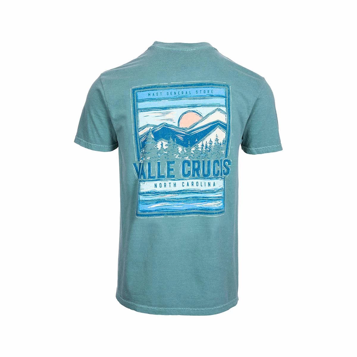 Mast General Store Valle Crucis Mountain Sun Short Sleeve T- Shirt 4 Mast General Store Valle Crucis Mountain Sun Short Sleeve T- Shirt - Image 2