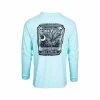 Greenville Chopped Square Palm Moon Long Sleeve T- Shirt