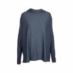 Women's Turtleneck Pullover Top - Curvy -Casual Wear Shop 77073 SLATE 12182 l