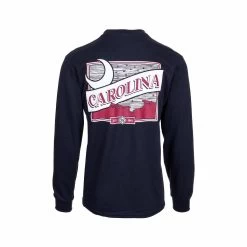 University Of South Carolina Crescent Label Long Sleeve T- Shirt