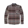 Men's Brock Plaid Flannel Long Sleeve Shirt 2 Men's Brock Plaid Flannel Long Sleeve Shirt -Casual Wear Shop 77105 212 TEAK l