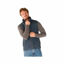 Sherpa Men's Rolpa Eco Vest -Casual Wear Shop 77129 NEELO BLUE l