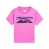 Toddler Waynesville Mountain Life Short Sleeve T- Shirt -Casual Wear Shop 77184 RASPBERRY l
