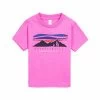 Toddler Hendersonville Mountain Life Short Sleeve T- Shirt -Casual Wear Shop 77185 RASPBERRY l