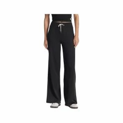 Vuori Women's Halo Essential Wideleg Pants -Casual Wear Shop 77269 HBK BLACK HTHR l