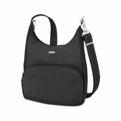 Anti- Theft Classic Essential Messenger Bag -Casual Wear Shop 77371 BLACK 500 l