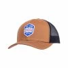 Richardson Mast Store Outfitters Woven Badge Trucker Hat 1 Richardson Mast Store Outfitters Woven Badge Trucker Hat -Casual Wear Shop 77582 CARAMEL BLK l