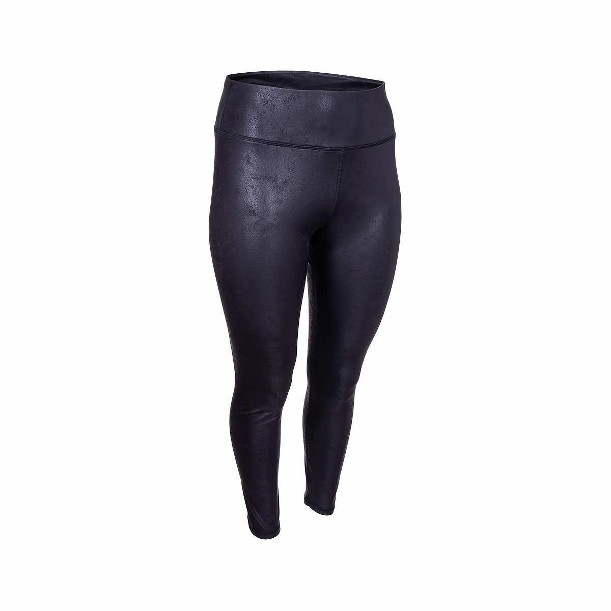 Women's Faux Leather Leggings - Curvy 4 Women's Faux Leather Leggings - Curvy - Image 2