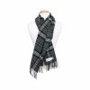Olive Plaid Wool Scarf 2 Olive Plaid Wool Scarf -Casual Wear Shop 77782 OLIVE l