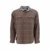 Men's Zion Plaid Long Sleeve Shirt 2 Men's Zion Plaid Long Sleeve Shirt -Casual Wear Shop 77801 MAJOR BROWN l
