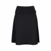 Women's Jersey Knit Skirt - Curvy -Casual Wear Shop 77815 BLACK l