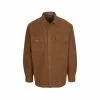 Men's Solid Moleskin Shirt Jacket